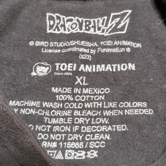 DragonBall Z Black Unisex Tee Goku - Size XL - Picture 4 of 4